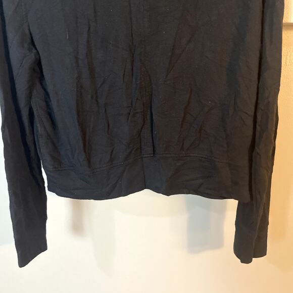 Athleta Soft & Cozy Modal Blend Black Pullover Hoodie Women's Size XS EUC - Picture 13 of 13